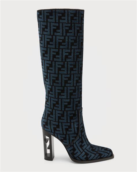 fendi knee boots